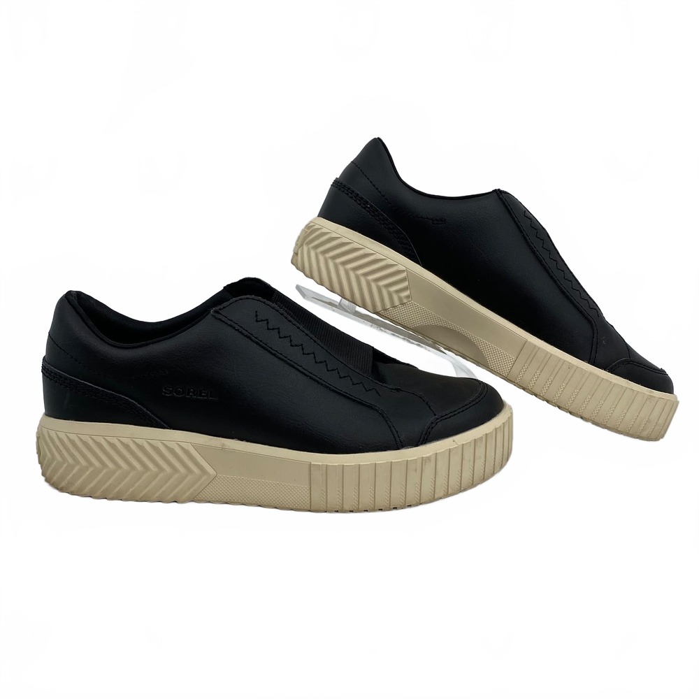 Sorel Black Ona Ave Slip-On Sneakers | Women’s Size 10